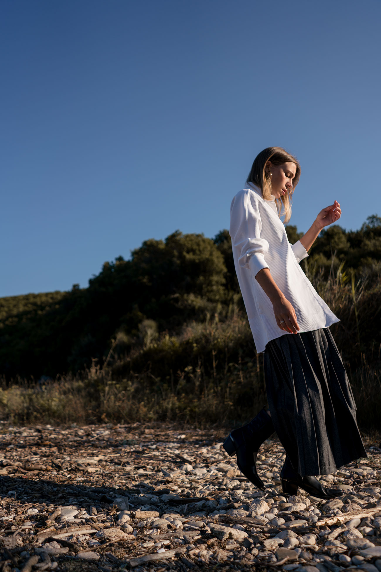 Massimo Dutti-DressedInDutti-Cowboy Boots-editorial ocean shoot-time-zeit ist kostbar-Modeblog Heidelberg-Modeblog Mannheim-Styleblog Deutschland-fashion blog Germany-Sariety.com-Sarah Schaefer-Sarah Czok