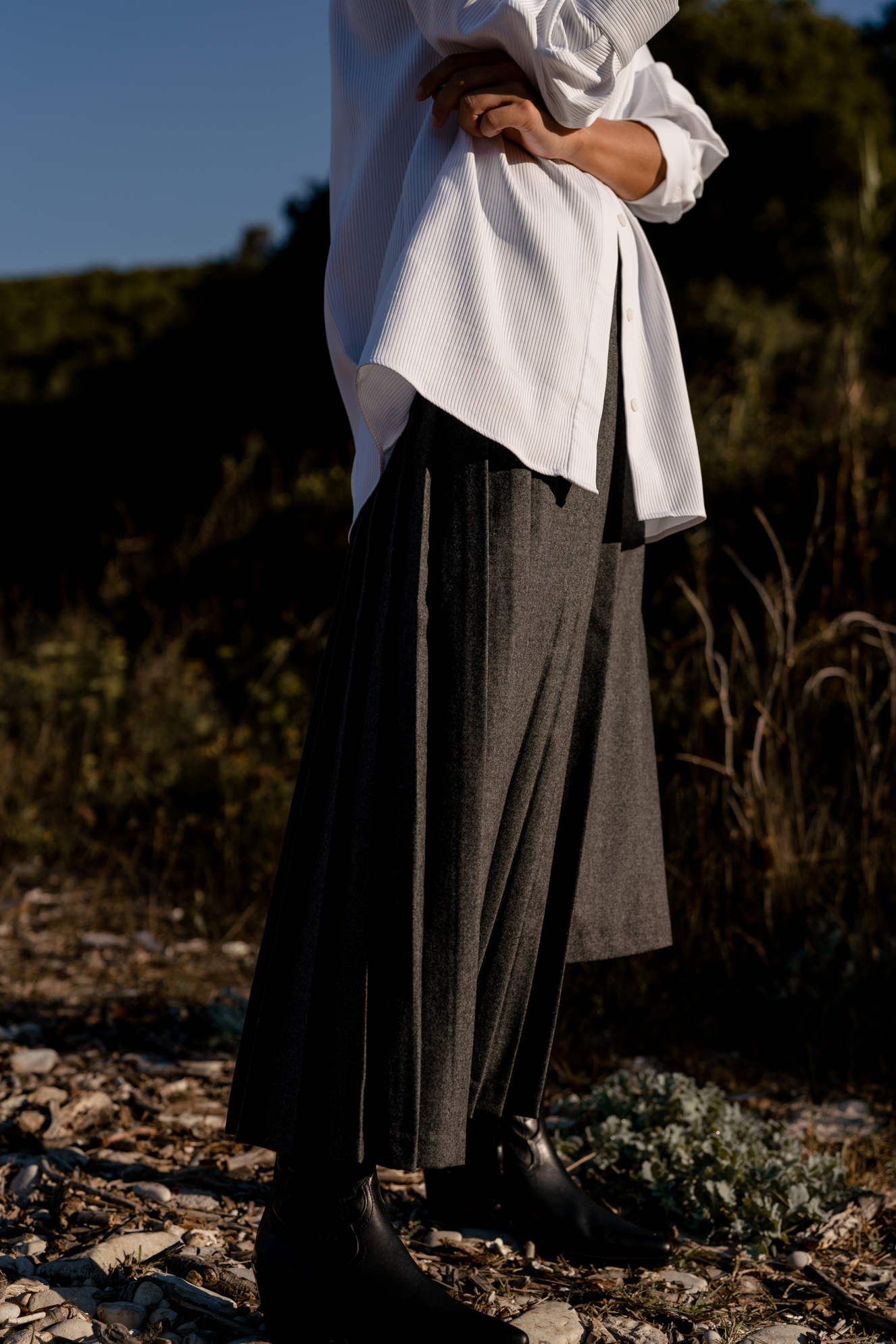 Massimo Dutti-DressedInDutti-Cowboy Boots-editorial ocean shoot-time-zeit ist kostbar-Modeblog Heidelberg-Modeblog Mannheim-Styleblog Deutschland-fashion blog Germany-Sariety.com-Sarah Schaefer-Sarah Czok